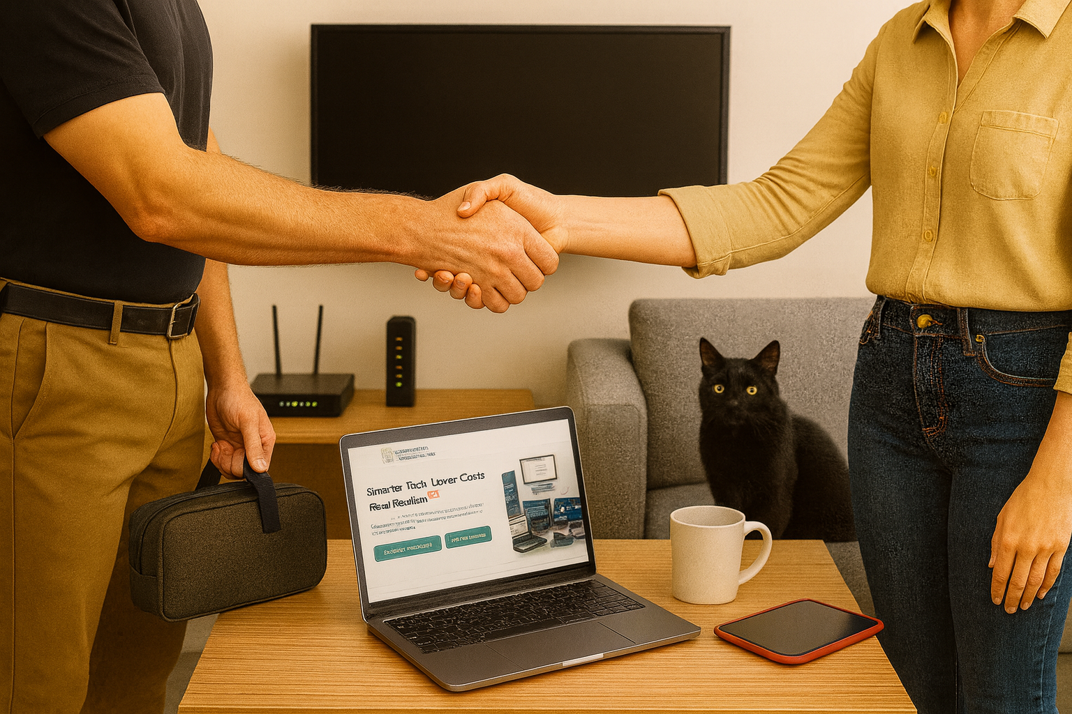 Professional technology services for Fort Wayne homeowners - smart home setup, computer repair, and residential tech support